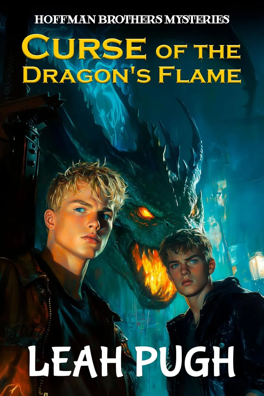 Curse of the Dragon's Flame (The Hoffman Brothers Mysteries Book 1)